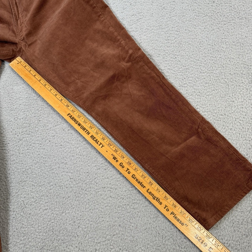 Bonobos Pants Mens 36x30 Brown 5 Pocket Corduroy Slim Office Stretch Performance - Picture 13 of 16